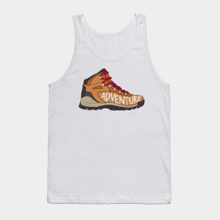 Adventure Hiking Boot Tank Top